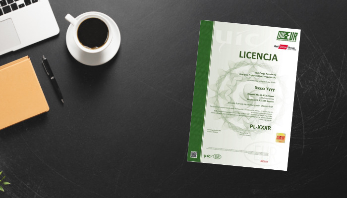 Nowa licencja UIC - RCA